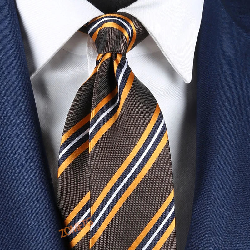 Ties for Men Fashion Necktie Striped Ties Tie Jannyday campling Necktie Wedding Ties red ties