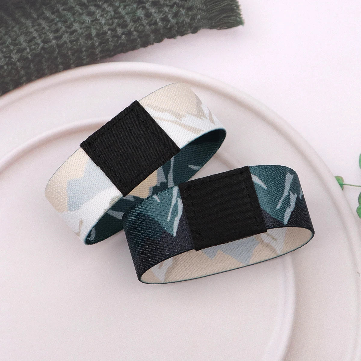 Mountain Bracelet For Women Men Elastic Sports Wristband Fashion Bangles Jewelry Accessories Holiday Gifts
