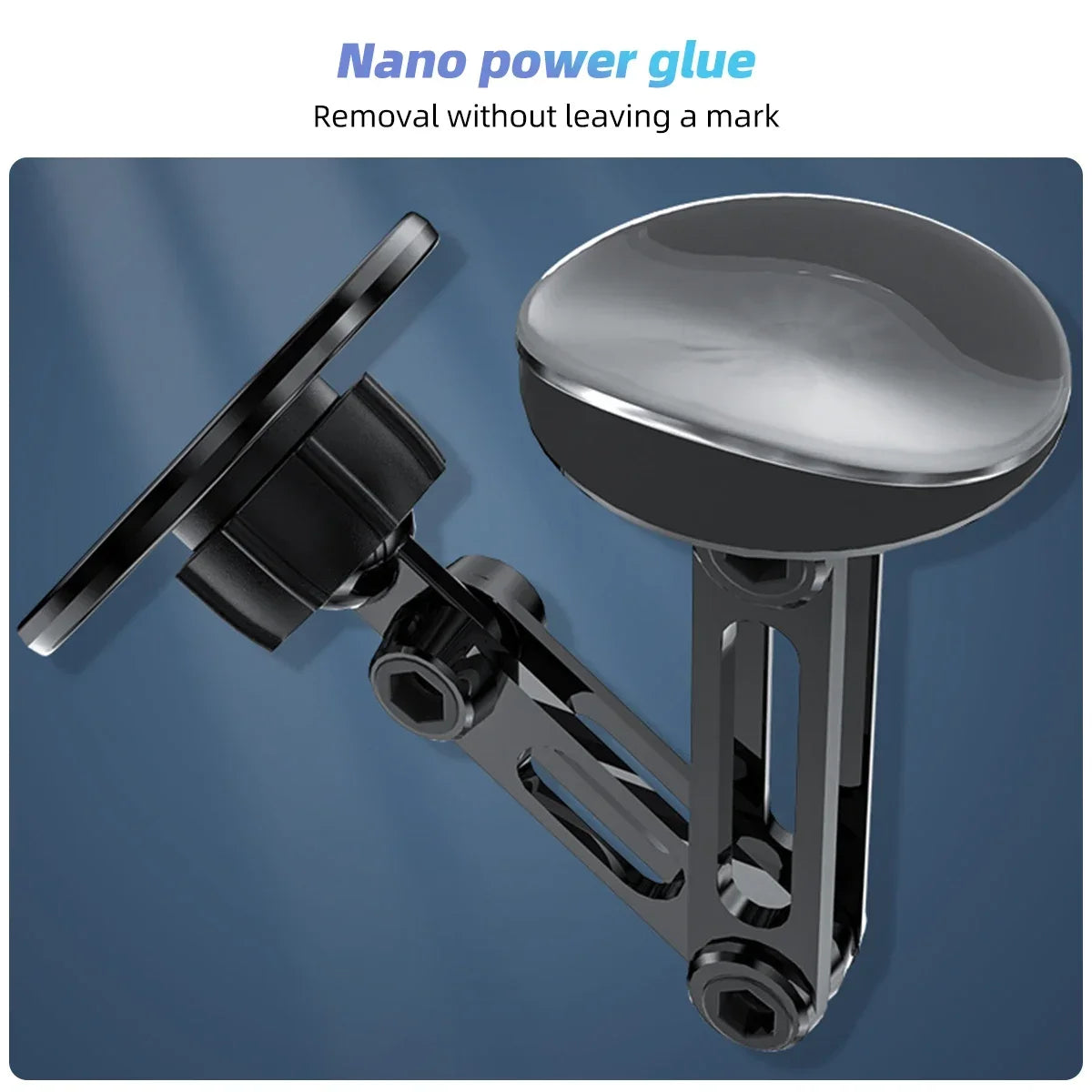 360° Rotate Metal Holder Strong Magnetic Car Phone Holder Foldable Phone Stand Air Vent Magnet Mount GPS Support For Phone