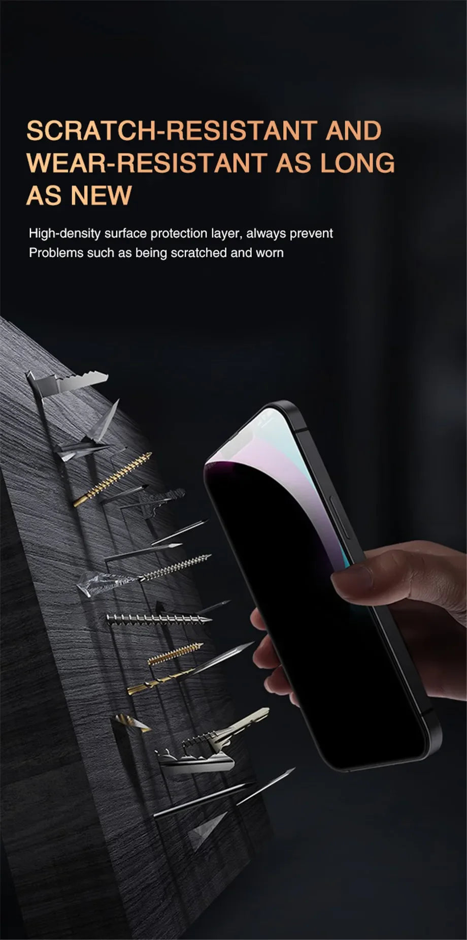 1-5Pcs Anti-Spy Tempered Glass For IPhone 15 14 13 12 11 Pro Max Full Cover Privacy Screen Protector For IPhone 13 14 15 Glass