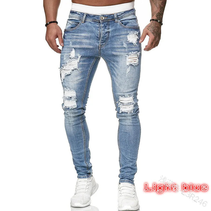 Straight Jeans Man Vintage Wash Denim pants Spring Summer Boyfriend baggy Jeans men Streetwear Cacual Designer Cowboy Trousers