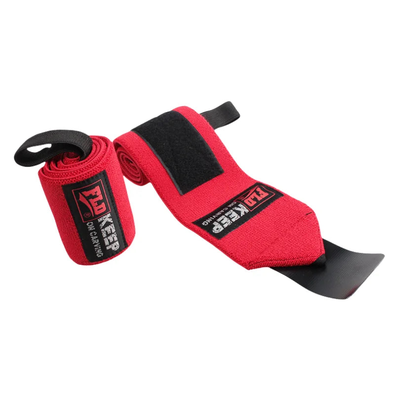 Weightlifting Wrist Wraps 63cm Elastic Wrist Straps W/ Thumb Loop  Gym Heavy Duty Wrist Support for Cross Deadlifts Powerlifting