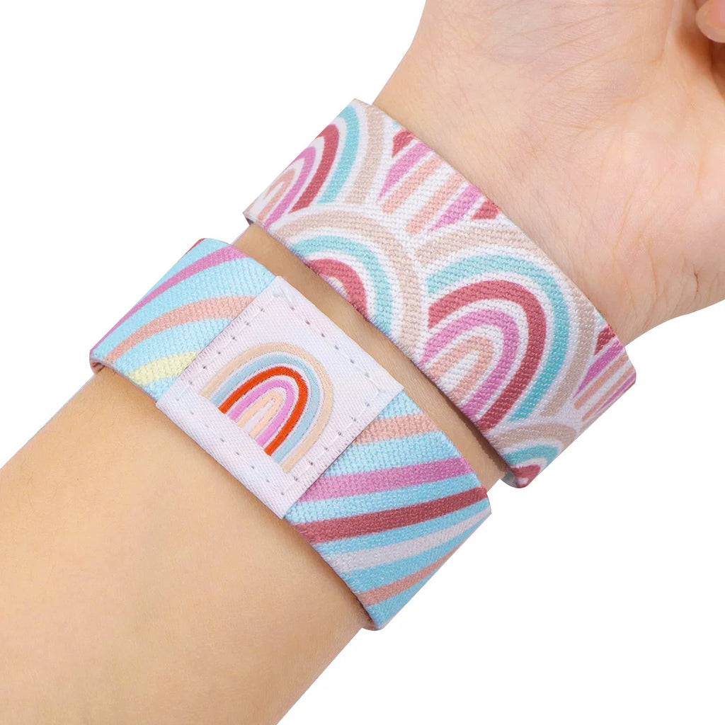Mountain Bracelet For Women Men Elastic Sports Wristband Fashion Bangles Jewelry Accessories Holiday Gifts