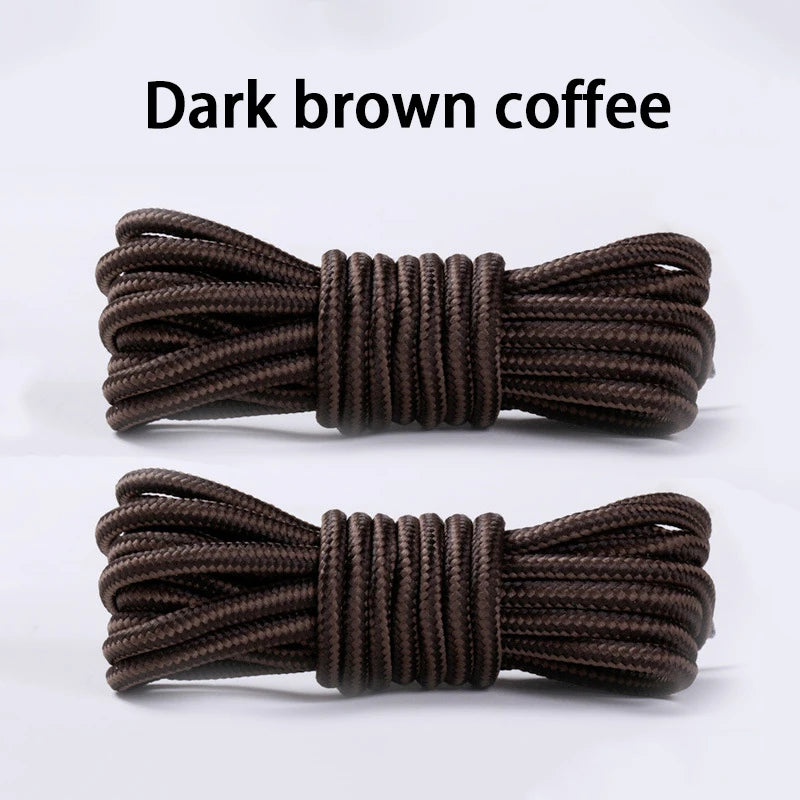 1Pair Round Striped Shoelace Outdoor Sports Shoelaces Sneaker Boots Laces Length 70cm/90cm/120cm/150cm
