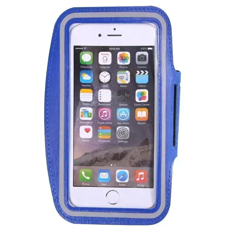 Sports Running Phone Armband Touch Screen Breathable With Key Pocket For iPhone 12-17 Pro Max For Android Gym Jogging Daily Use