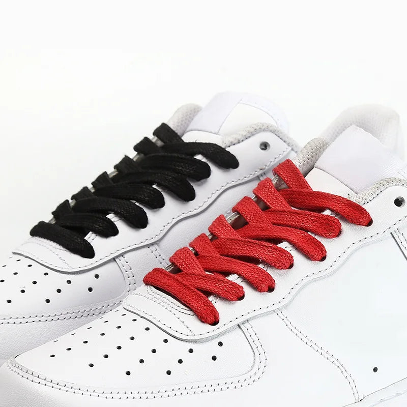 Fashion Flat Waxed Cotton Shoe Laces Unisex Boots Casual Sneakers Shoelace Leather Laces Shoes Boots Waterproof for Shoelaces