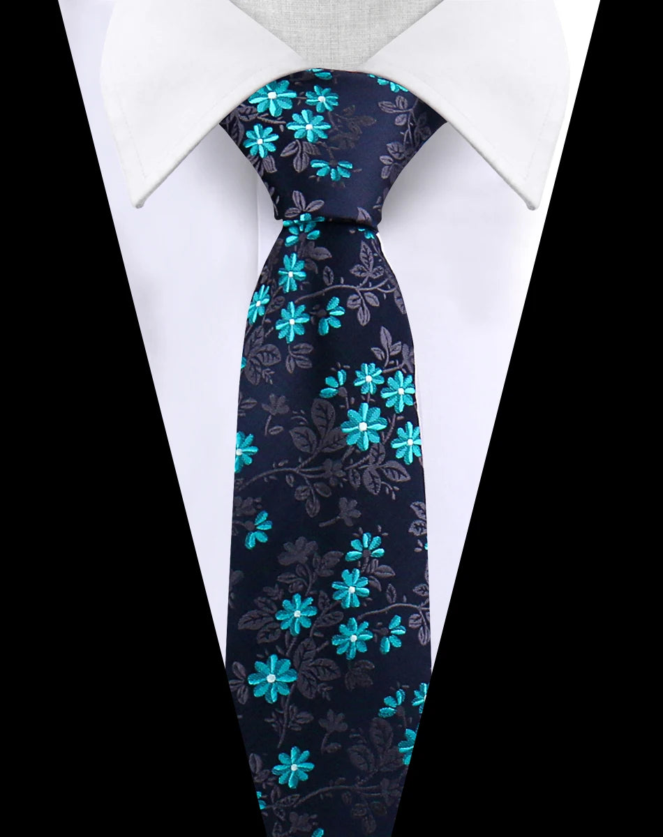 Men Tie Necktie For Men Business Wedding Party Luxury Paisley Necktie Fashion Floral Mens Neck Tie Accessories Wholesale Gravata