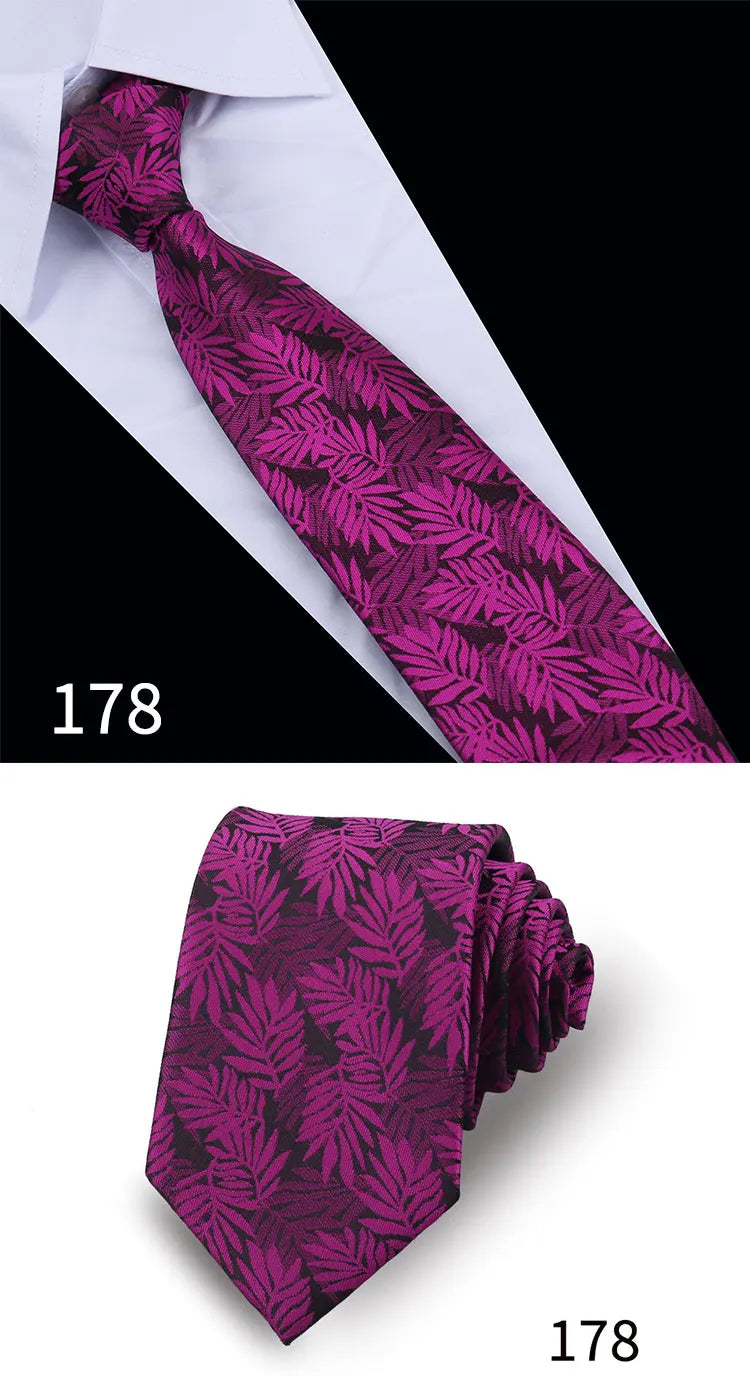 Men Tie Necktie For Men Business Wedding Party Luxury Paisley Necktie Fashion Floral Mens Neck Tie Accessories Wholesale Gravata