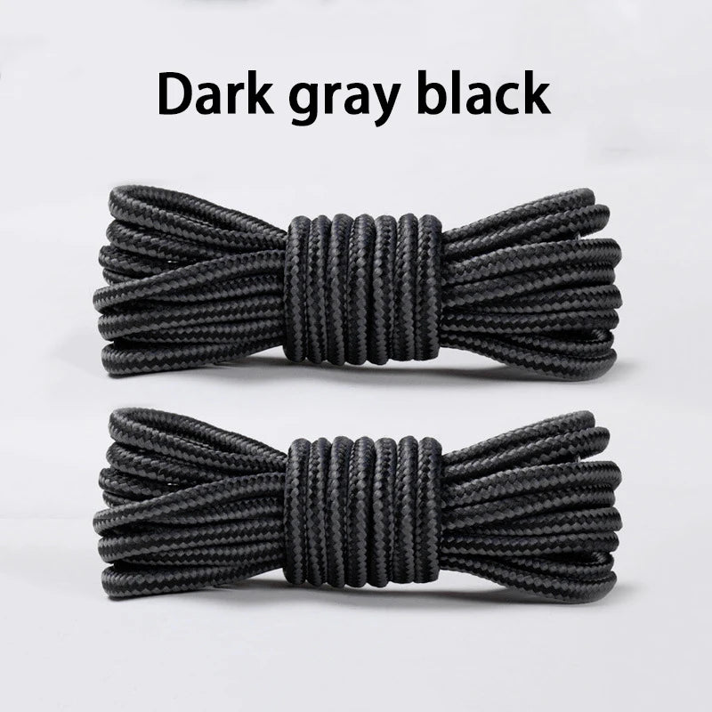 1Pair Round Striped Shoelace Outdoor Sports Shoelaces Sneaker Boots Laces Length 70cm/90cm/120cm/150cm