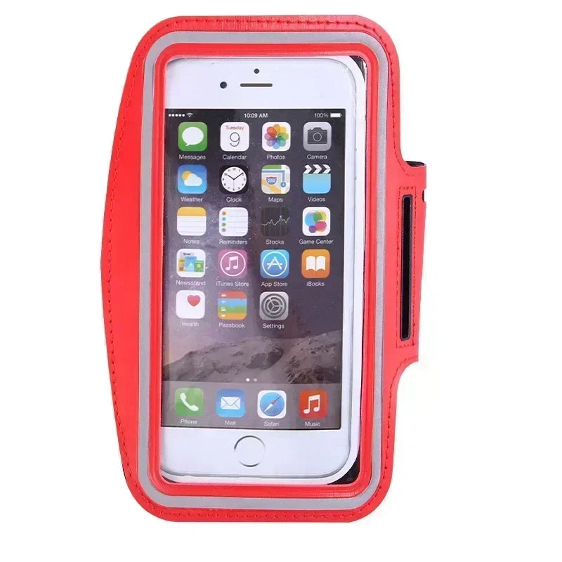 Sports Running Phone Armband Touch Screen Breathable With Key Pocket For iPhone 12-17 Pro Max For Android Gym Jogging Daily Use