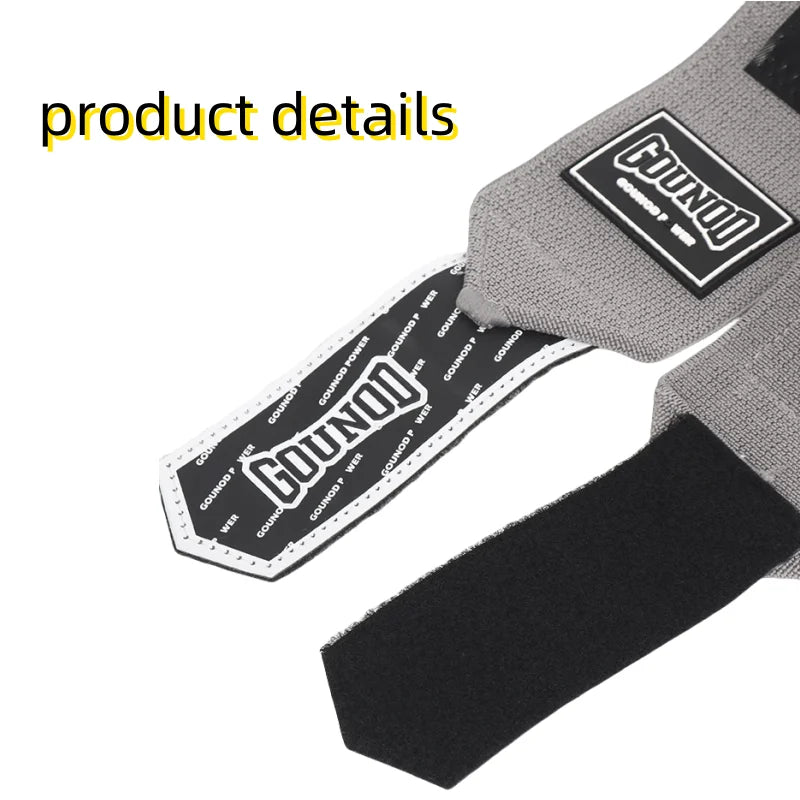 Elasticity Weightlifting Wrist Wraps Gym Fitness Wrist Wraps for Men & Women Professional Strength Training Wrist Support Straps