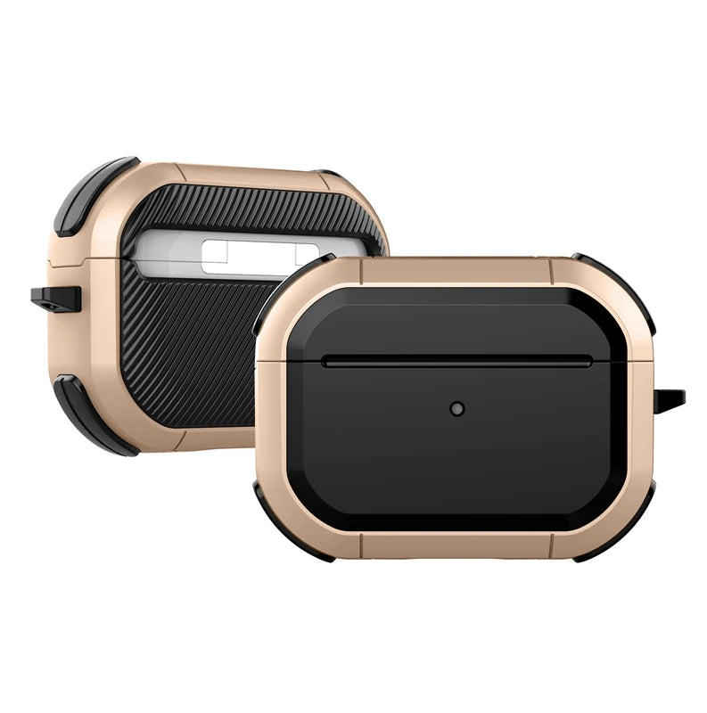 Armor Protective Case For AirPods Pro 3 2nd Generation AirPods 4 3rd 3 2 1st Gen Cover Accessories Shockproof Coque Capa Funda