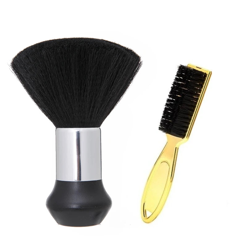 Hair Brush Neck Face Duster Hairdressing Hair Cutting Broken Hair Cleaning Brush for Barber Salon Hairdressing Styling Tool