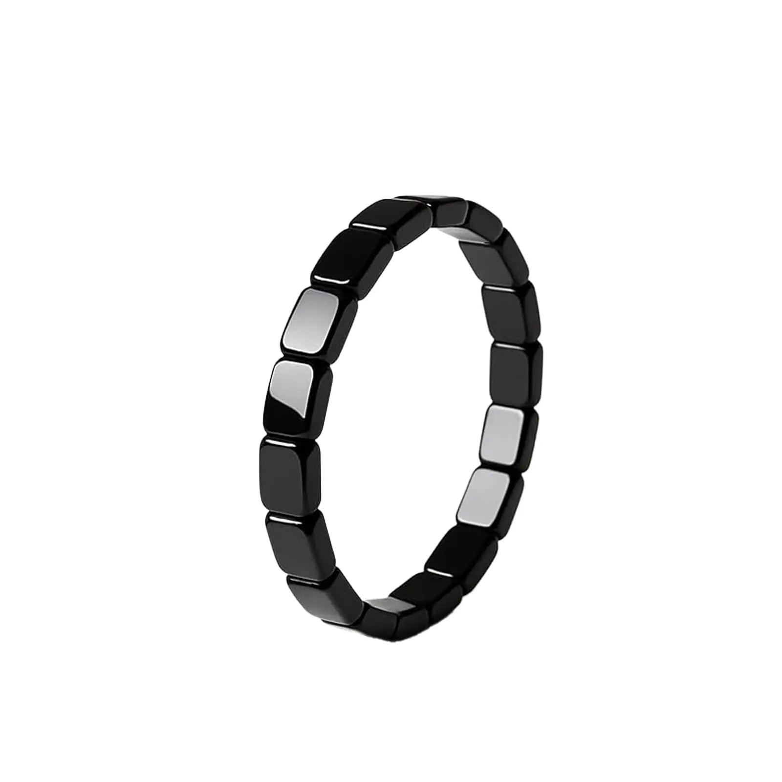 Hematite Bracelet  Jewelry Gift For Men Reclaim Your Edge Confidence Natural Hematite Stone Beaded Stretch Healing Bracelets