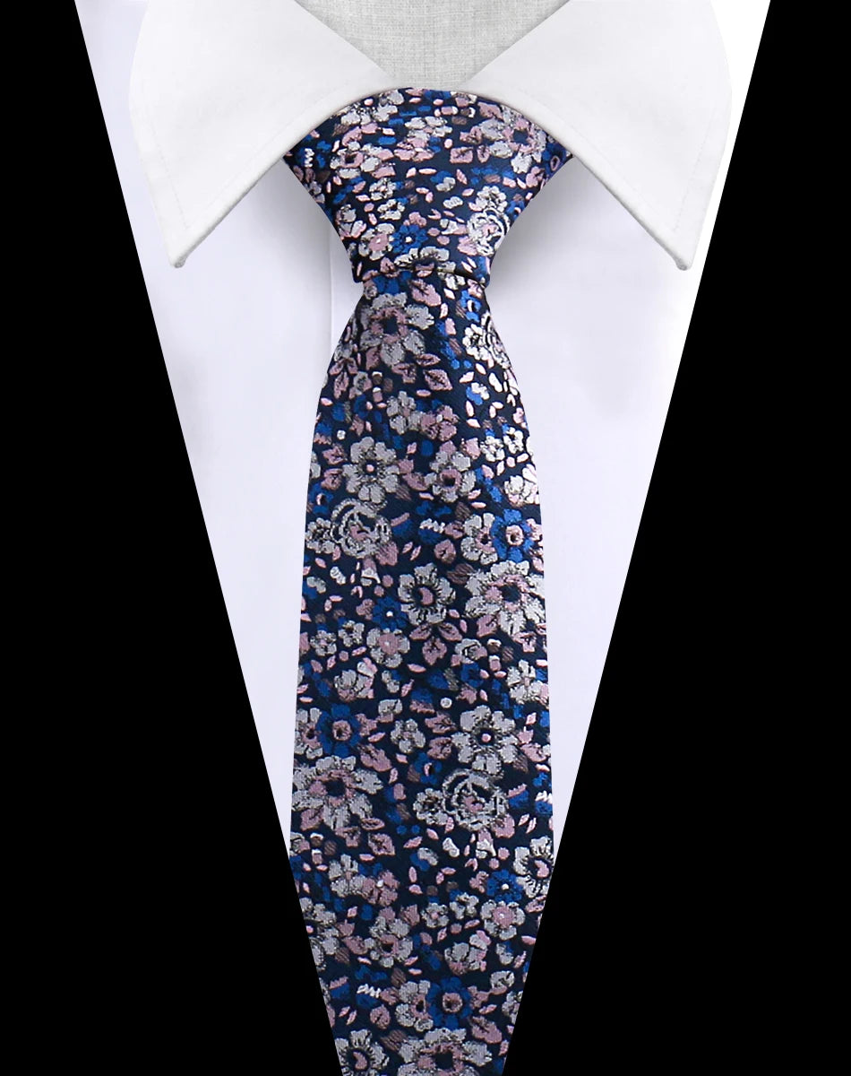 Men Tie Necktie For Men Business Wedding Party Luxury Paisley Necktie Fashion Floral Mens Neck Tie Accessories Wholesale Gravata