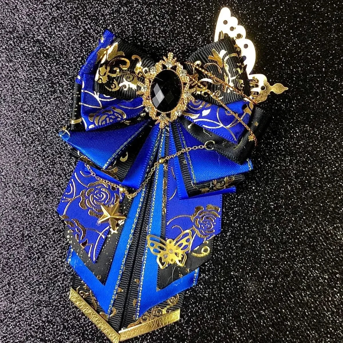Men's Bow Tie High-end Luxury Wedding Bowtie Women's Lolita Brooch Anime Shirt Dress Accessories Handmade Jewelry Collar Flowers