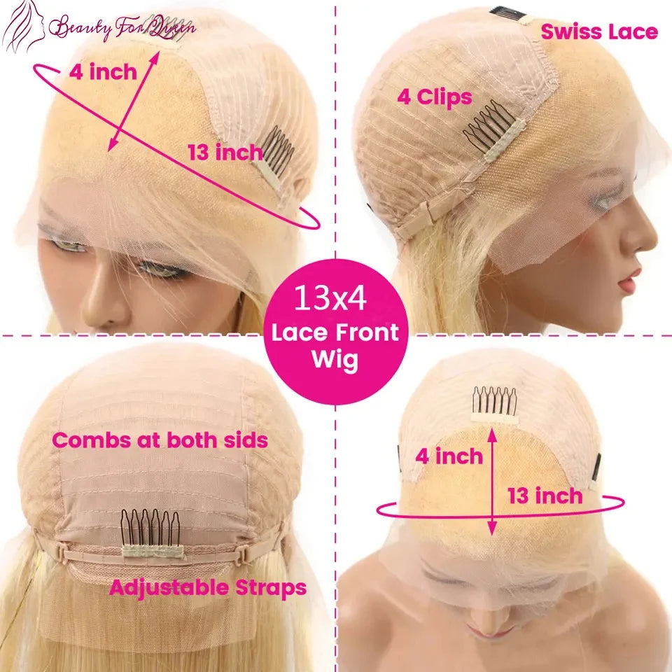 Cuticle Aligned Hair No Glue No Tape Human Hair Wig Top Sale Brazilian Wig Original Ombre Pink Black Body Wave Cosplay Customize