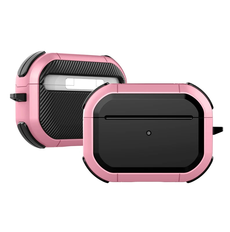 Armor Protective Case For AirPods Pro 3 2nd Generation AirPods 4 3rd 3 2 1st Gen Cover Accessories Shockproof Coque Capa Funda