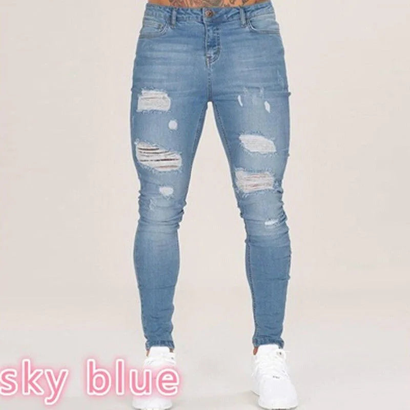 Straight Jeans Man Vintage Wash Denim pants Spring Summer Boyfriend baggy Jeans men Streetwear Cacual Designer Cowboy Trousers