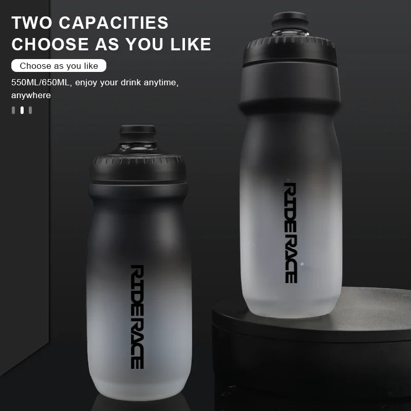 Cycling Water Bottle PP5 Taste-Free Lightweight Outdoor Sports Squeeze Kettle Bicycle Water Bottle Portable Bike Drink Cup
