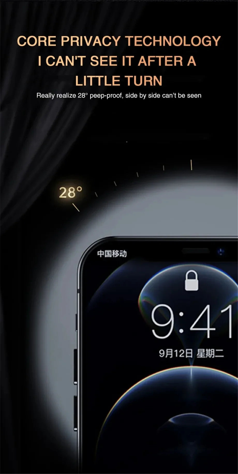 1-5Pcs Anti-Spy Tempered Glass For IPhone 15 14 13 12 11 Pro Max Full Cover Privacy Screen Protector For IPhone 13 14 15 Glass