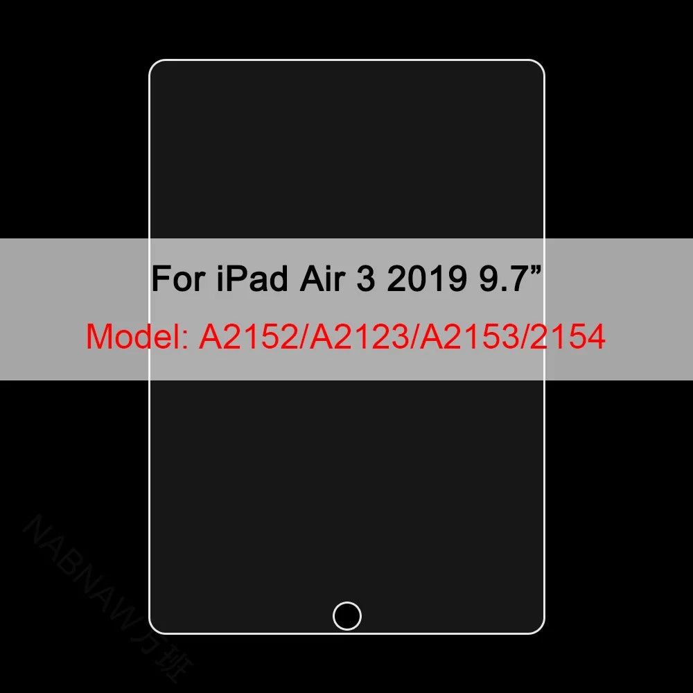 3Pcs Soft PET Screen Protector For iPad Air 5 4 3 2 1 Mini 6 5 For iPad 10.9 10th 9th 8th 7th 6th 5th Generation Protective Film