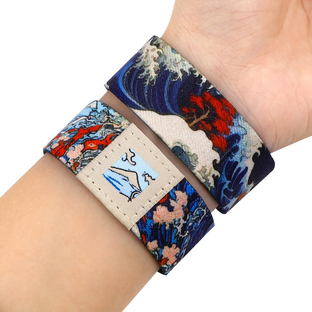 Mountain Bracelet For Women Men Elastic Sports Wristband Fashion Bangles Jewelry Accessories Holiday Gifts