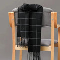 2026 New Winter Men Scarf Keep Warm Cashmere Scarves Casual Brand Designer Pashmina Neckerchief Tassel Business Shawl Wrap