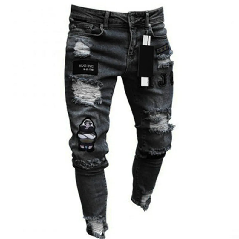 Straight Jeans Man Vintage Wash Denim pants Spring Summer Boyfriend baggy Jeans men Streetwear Cacual Designer Cowboy Trousers