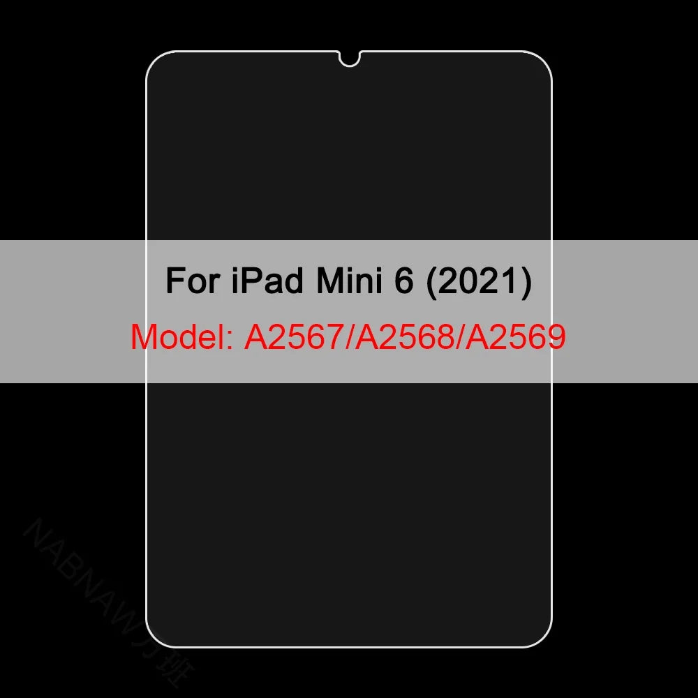 3Pcs Soft PET Screen Protector For iPad Air 5 4 3 2 1 Mini 6 5 For iPad 10.9 10th 9th 8th 7th 6th 5th Generation Protective Film