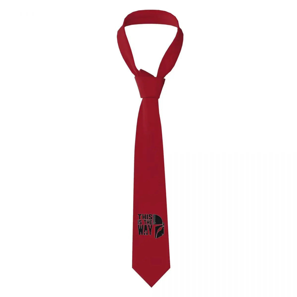 Custom M-Mandalorianed Necktie Men Printed Necktie Space Television Four Seasons Fashion Tie Necktie For Father's Day