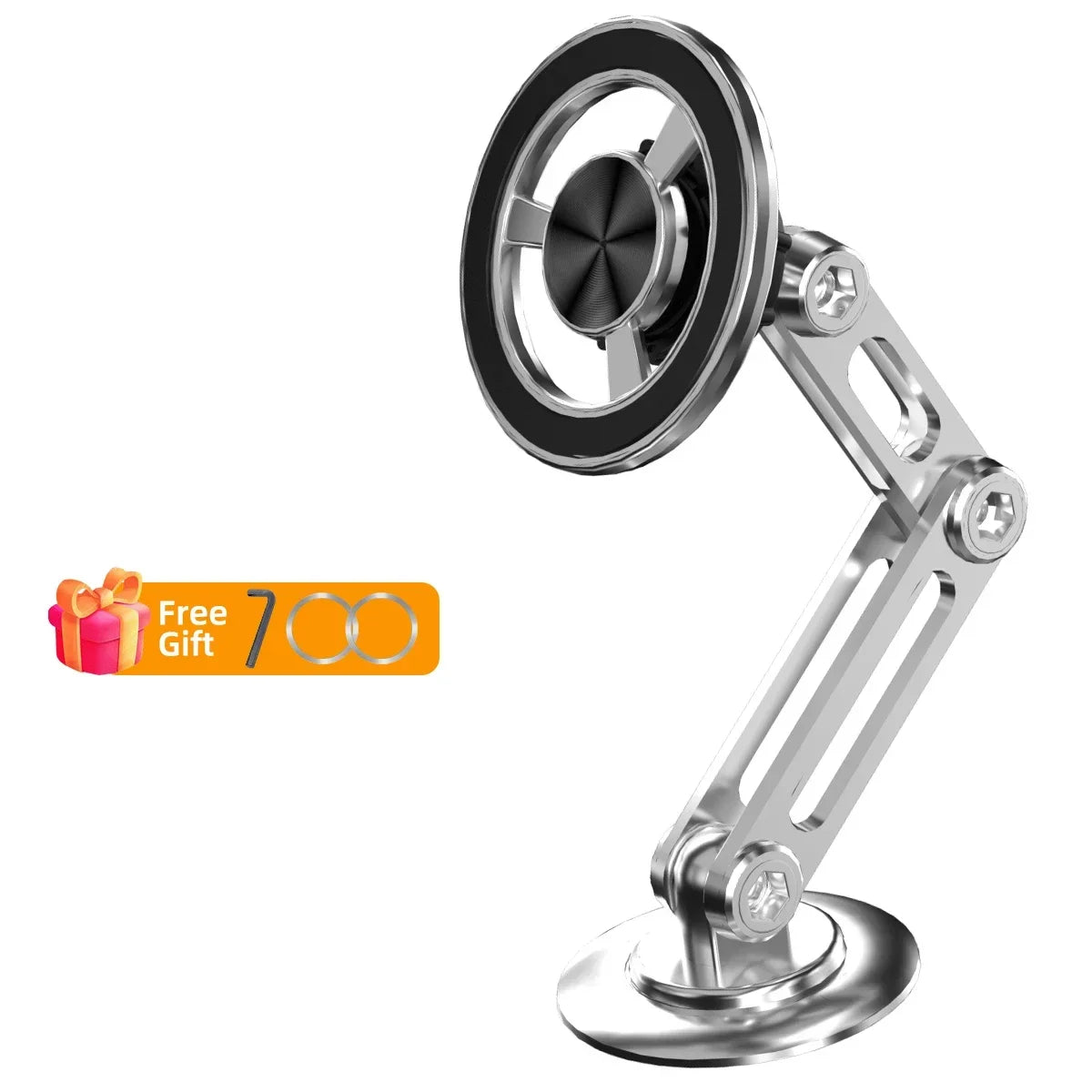 360° Rotate Metal Holder Strong Magnetic Car Phone Holder Foldable Phone Stand Air Vent Magnet Mount GPS Support For Phone