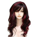 Ladies Blonde Long Curly Wigs Women Natural Wavy Synthetic Hair Cosplay Full Wig Fashion Party Supplies