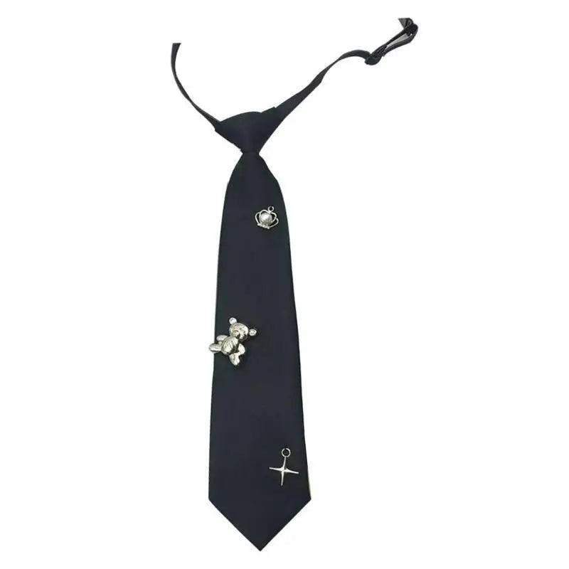 Funny Children Tie Elegant Women Necktie Casual Dress Tie Animal Pattern Tie for Everyday Styles and Comfort