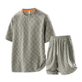 Plus Size 8xl Summer Men's Tracksuits Sets Fashion Casual Quick Dry T-Shirts Shorts Suits Male Oversize 7xl 6xl Sportswear