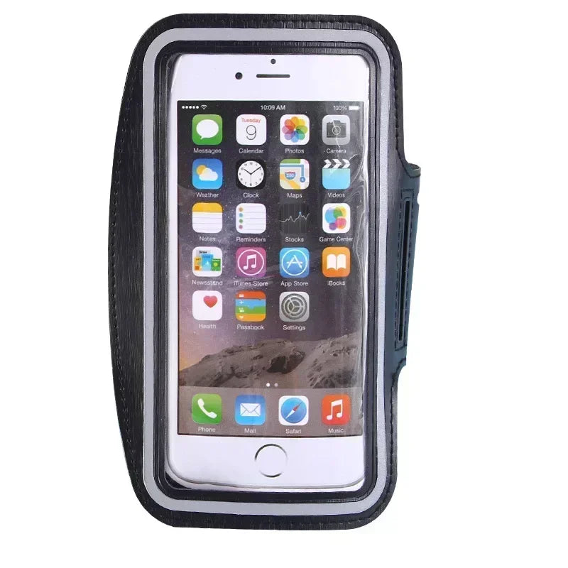 Sports Running Phone Armband Touch Screen Breathable With Key Pocket For iPhone 12-17 Pro Max For Android Gym Jogging Daily Use