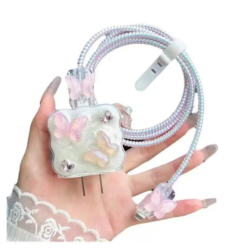 Protective Case Suitable for Phone 15 Charger and Data Cable Phone 14 13promax 12 Fast Charging Protective Case