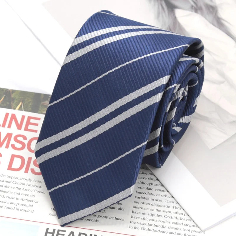 Women Men College Fashion Neck Tie Girls Japanese Style for Jk Uniform Cute Necktie Striped Uniform School Clothes Accessories