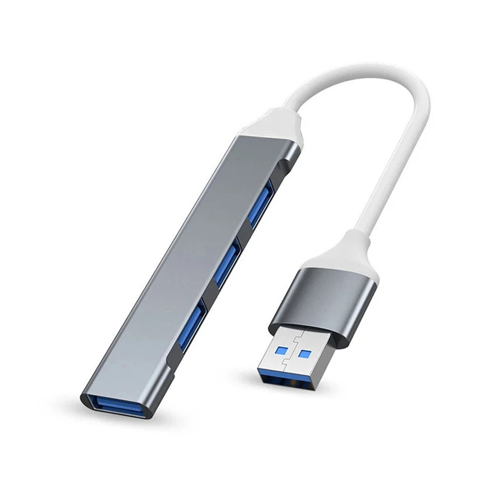 USB C Hub USB Hub 3.0 Type C Docking Station Aluminum 4-in-1 USB Expander, with 3 USB Ports and 1 USB C Port USB Distributor