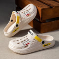 Summer Clogs Sandals Men Clogs EVA Slippers Soft Sole Breathable Beach Slippers Men Home Slippers Outdoor Antiskid Slippers