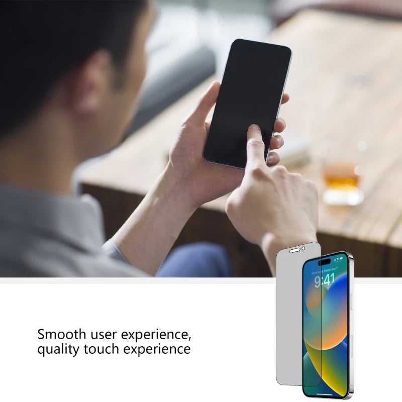 Cellphone Privacy Screen Protector Tempered Glass Film for Phone 11 Full Screen Film Shatterproof Tempered Film K1KF
