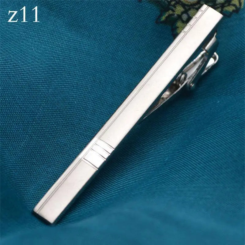 1pc Men's Short Tie Clip Simple Style Pin Clasp Rose Gold Color Male Business Necktie Clip Classic Men Jewelry Accessories Hot