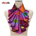 New Fashion African Print Ankara Tie for Women Triangle Ankara Fabric Cravat Africa Tie WYA027