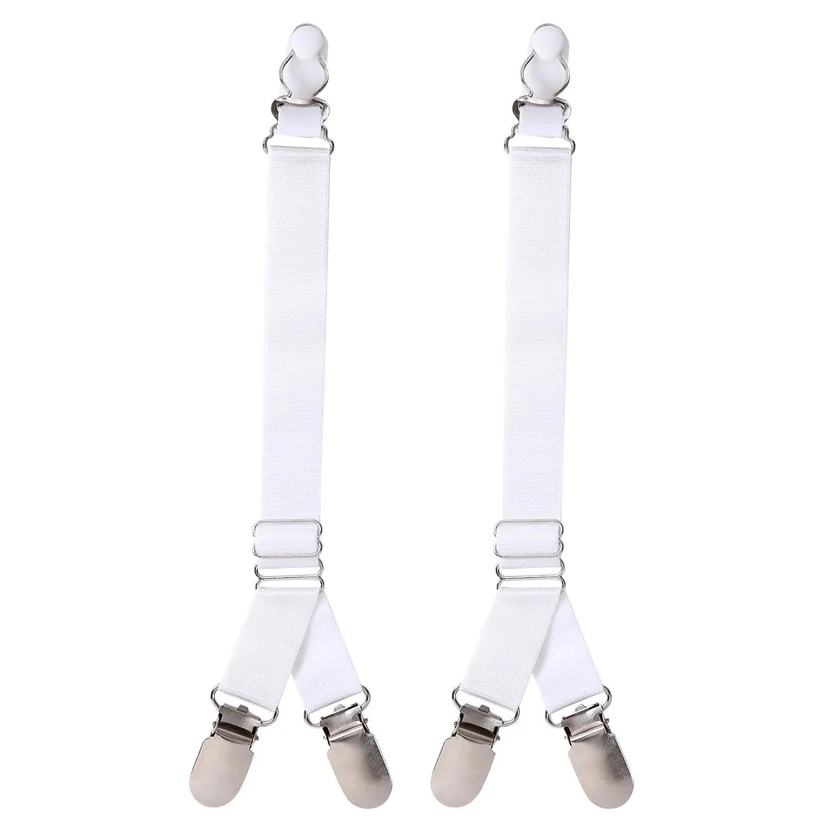 Suspender Clips For Stockings Replacemnt Corset Holder Elastic Garter Belt Straps Y/I Style Unisex Shirt Holder Socks Fastener