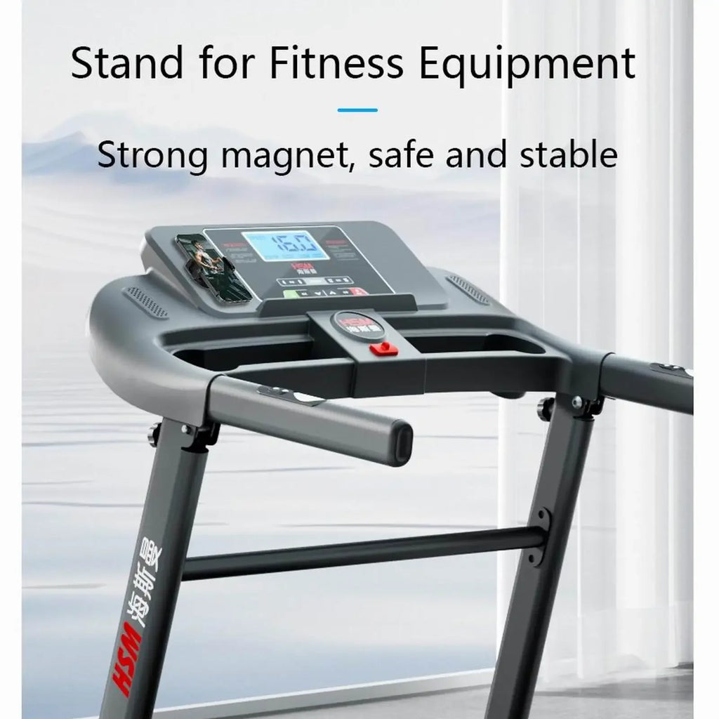 Magnetic Phone Holder Strong Magnet Base Cell Phone Clamp for Gym Treadmill Motorcycle Refrigerator Kitchen Bathroom
