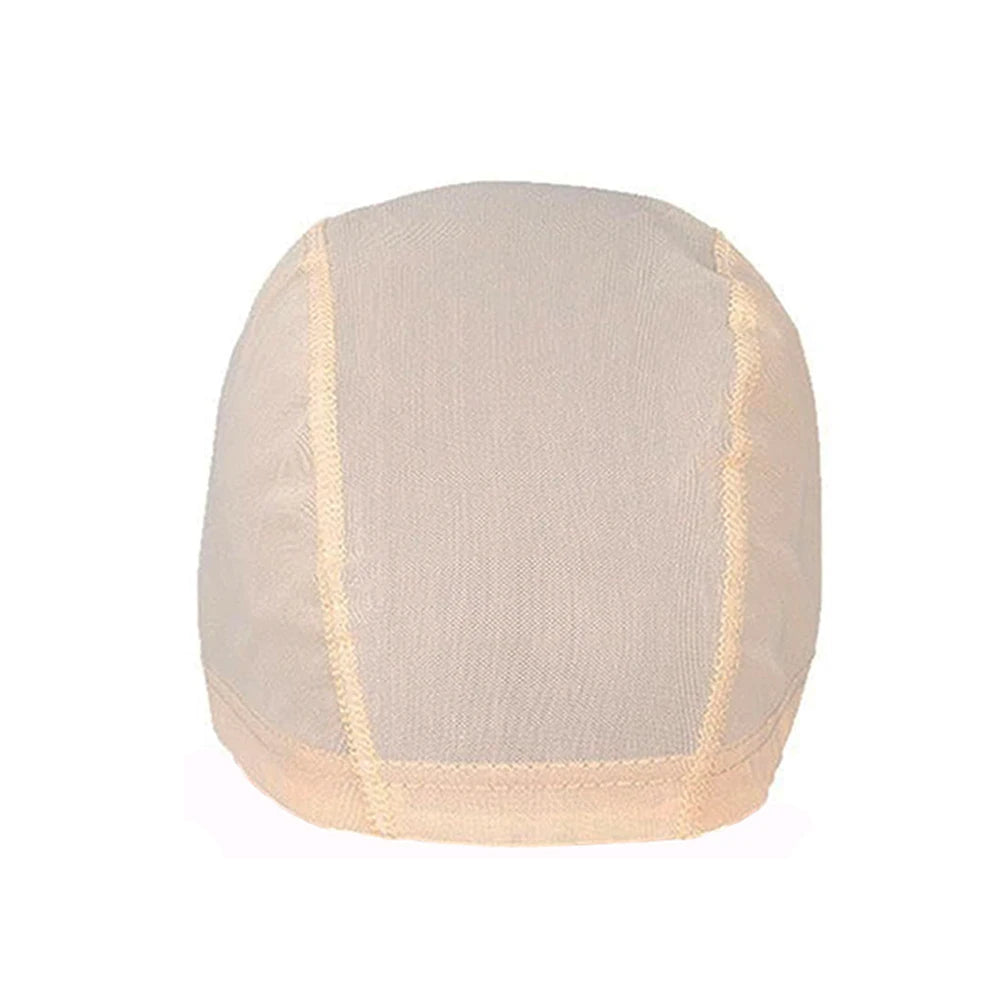 Expandable Spandex Dome Cap For Waves Mesh Perfect Fit Free Size Wig Caps With Elastic Nylon Strech Caps Weaving Caps
