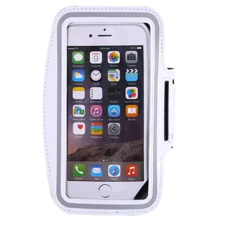 Sports Running Phone Armband Touch Screen Breathable With Key Pocket For iPhone 12-17 Pro Max For Android Gym Jogging Daily Use
