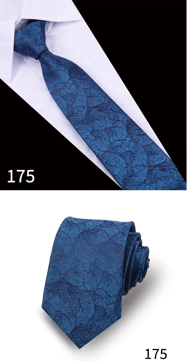 Men Tie Necktie For Men Business Wedding Party Luxury Paisley Necktie Fashion Floral Mens Neck Tie Accessories Wholesale Gravata