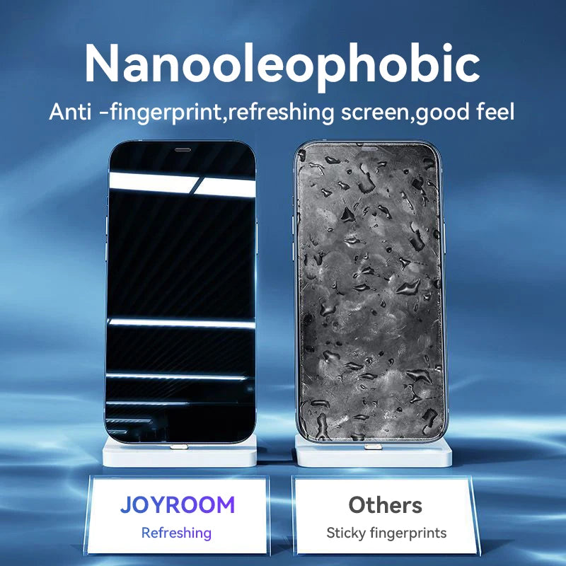 Joyroom 1/2/3pcs HD Glass Screen Protector for iPhone 18 17 16 15 14 13 Pro Max Full Screen Tempered Glass Protection for iPhone