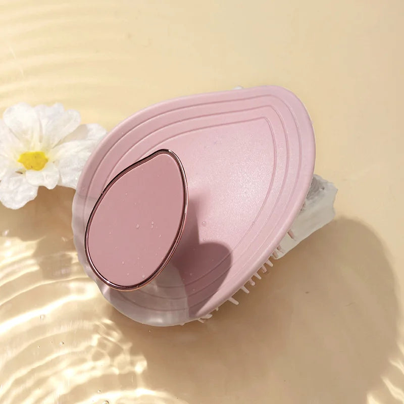 Hair Wash Brush for Scalp Head Massager Women Specialized in Barber Shop Foaming Long Teeth Adult Hair Wash Massage Tool
